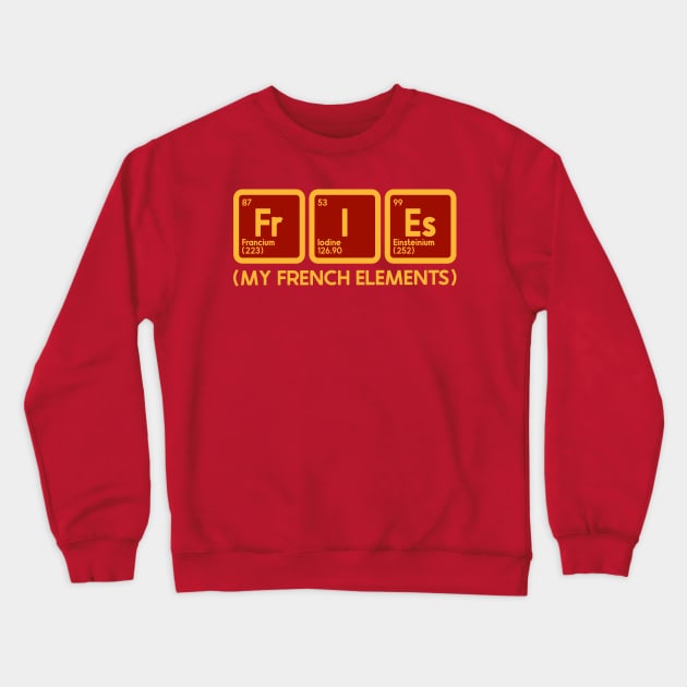 Periodic Fries Crewneck Sweatshirt by nickbeta